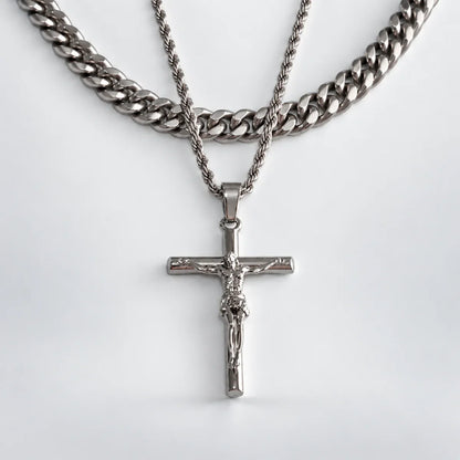 Cadena de Crucifijo de Jesús