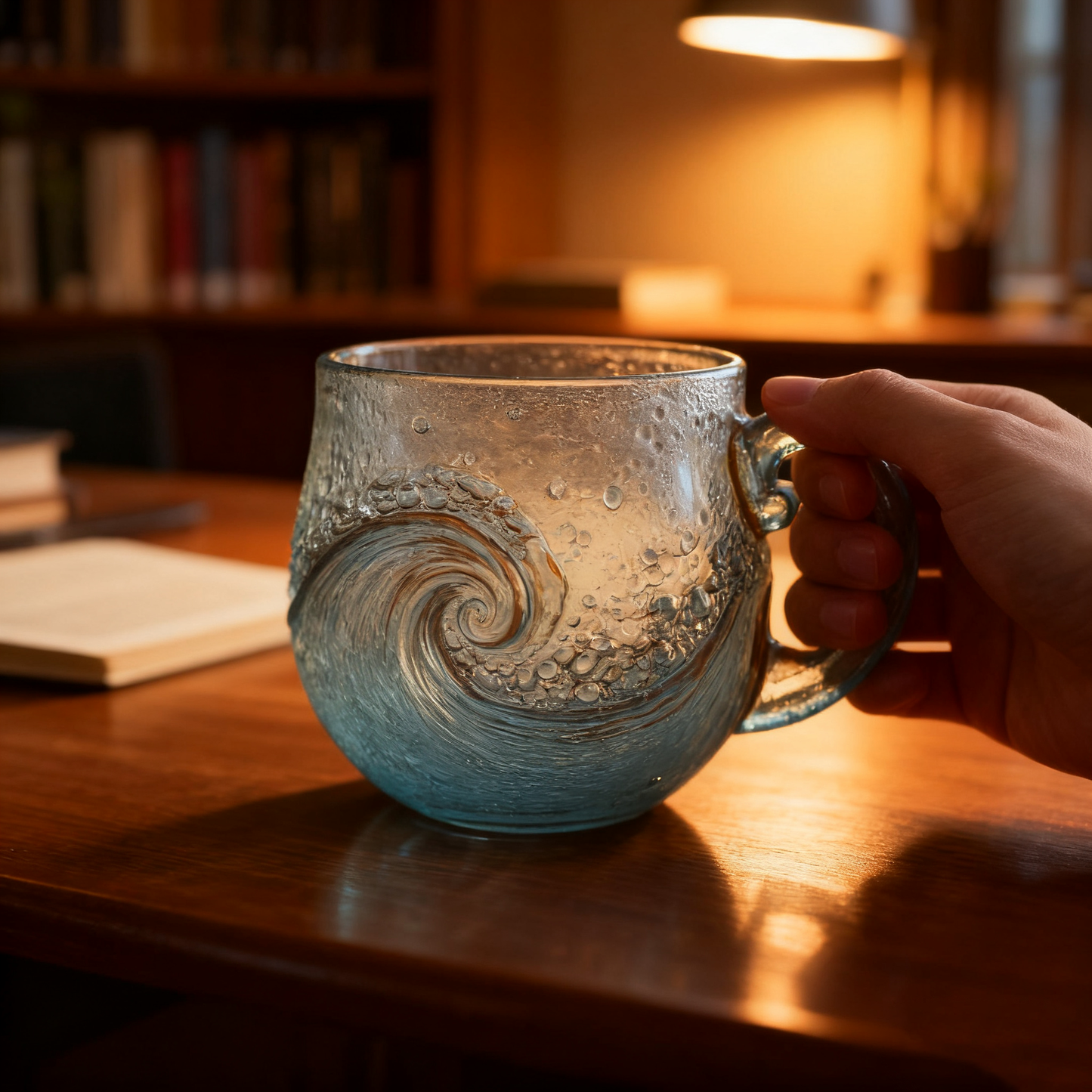 🎄Last Day 49%OFF!🎄 Atroposcrystal™🌊 Sea Glass Wave Mug