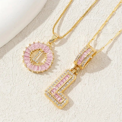 【LAST DAY 48% OFF】2 Pack - Initial Letter Pendant Necklaces