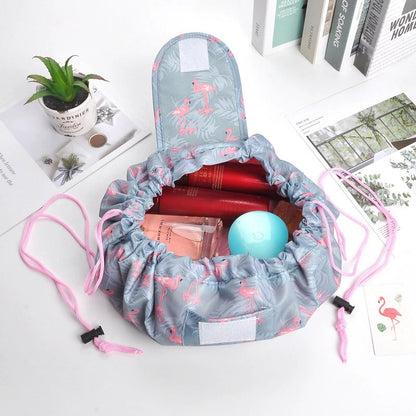 Compact Travel Cosmetics Pouch