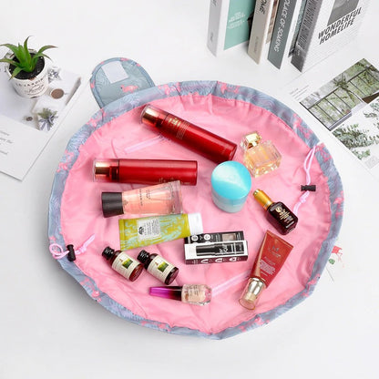 Compact Travel Cosmetics Pouch