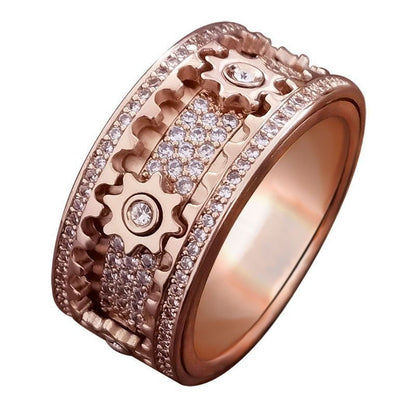 AC | Lucky Turn Zircon Ring
