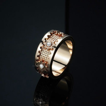AC | Lucky Turn Zircon Ring