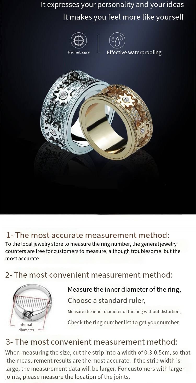 AC | Lucky Turn Zircon Ring