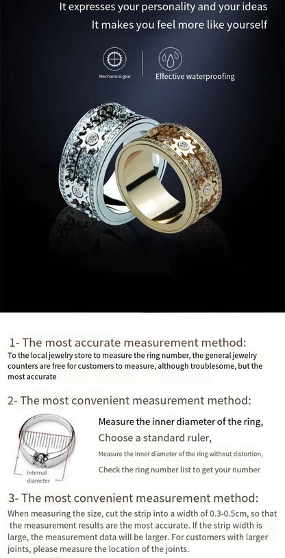 AC | Lucky Turn Zircon Ring