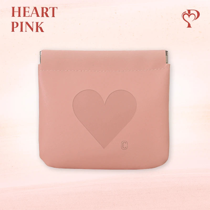Pouchic - Personalized Snap Closure Leather Organizer Pouch