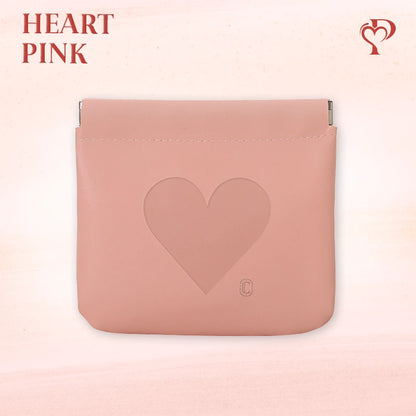 Pouchic - Personalized Snap Closure Leather Organizer Pouch