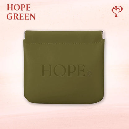 Pouchic - Personalized Snap Closure Leather Organizer Pouch