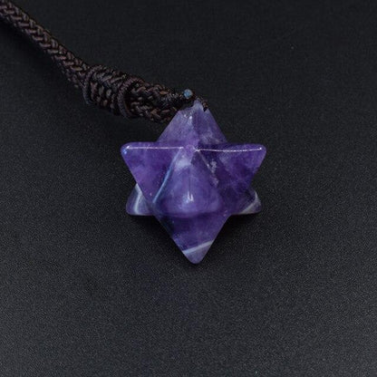 Merkaba Crystal Necklace