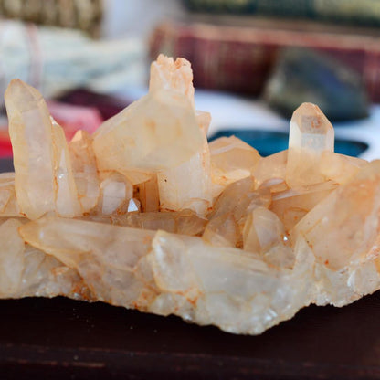Tangerine Quartz Cluster