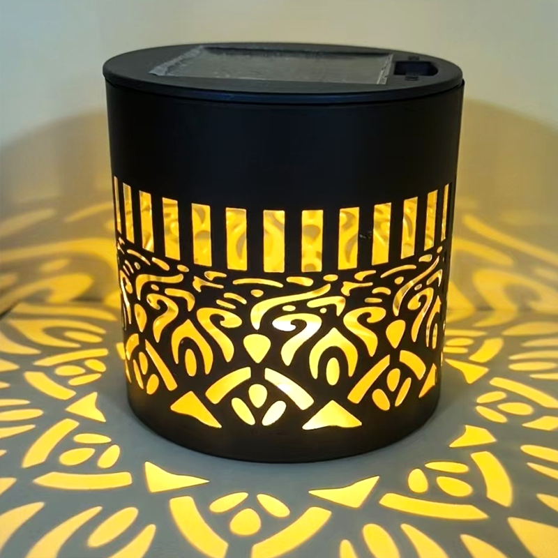 🌞 Buy 1 Get 1 FREE! Solar Mandala Wall Light – Outdoor Garden Projector Lamp for Patio & Fence ✨