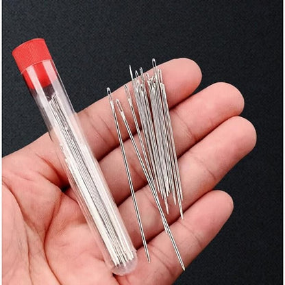 Stainless Steel Large Eye Needle Set, DIY Sewing, Embroidery