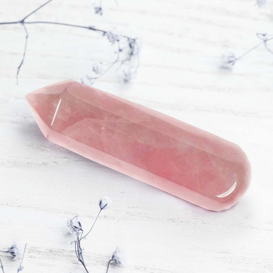 Rose Quartz Massage Wand
