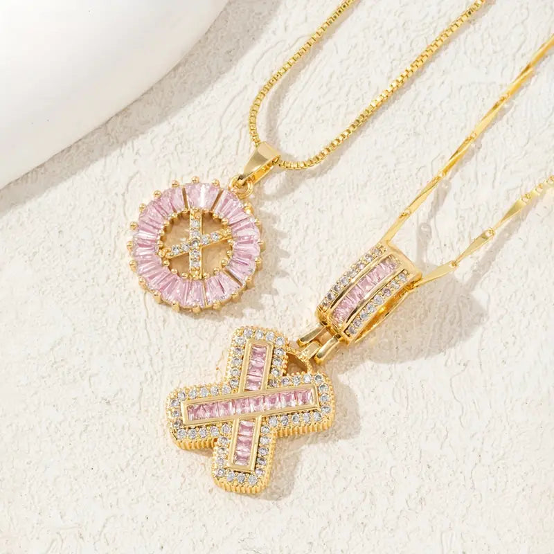 【LAST DAY 48% OFF】2 Pack - Initial Letter Pendant Necklaces