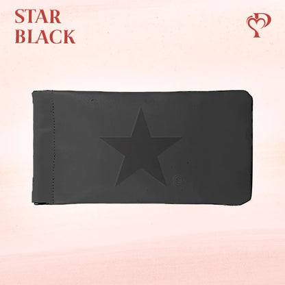 Pouchic - Personalized Snap Closure Leather Organizer Pouch